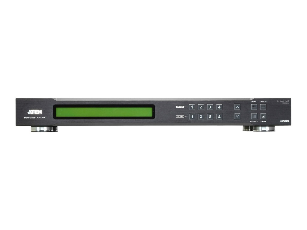 ATEN VM5404HA - Video-Schalter - an Rack montierbar