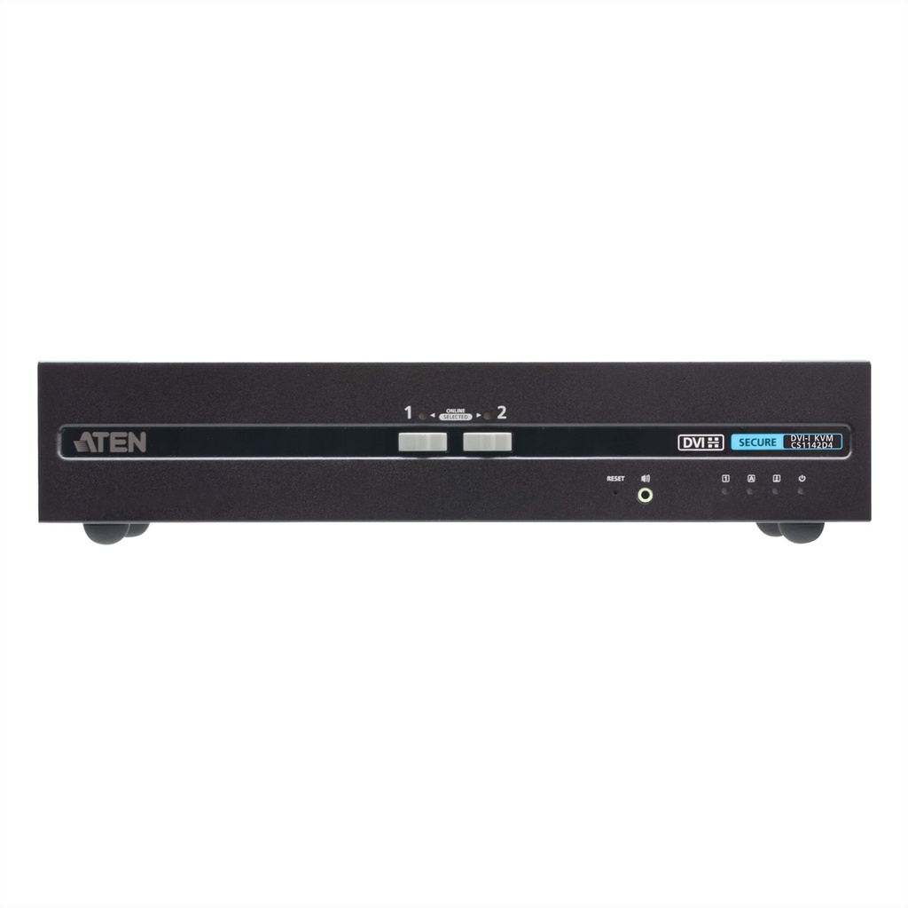 ATEN CS1142D4 2-Port KVM-Umschalter - DVI