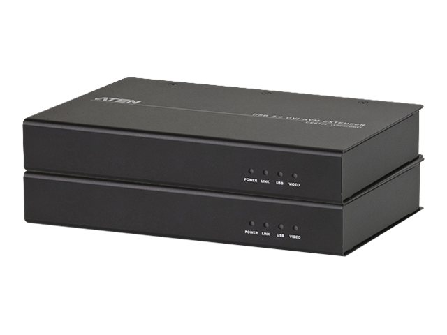 ATEN CE610-AT-G DVI Extender Verlängerungüber Netzwerkkabel RJ45 100 m - KVM-Umschalter - USB 2.0
