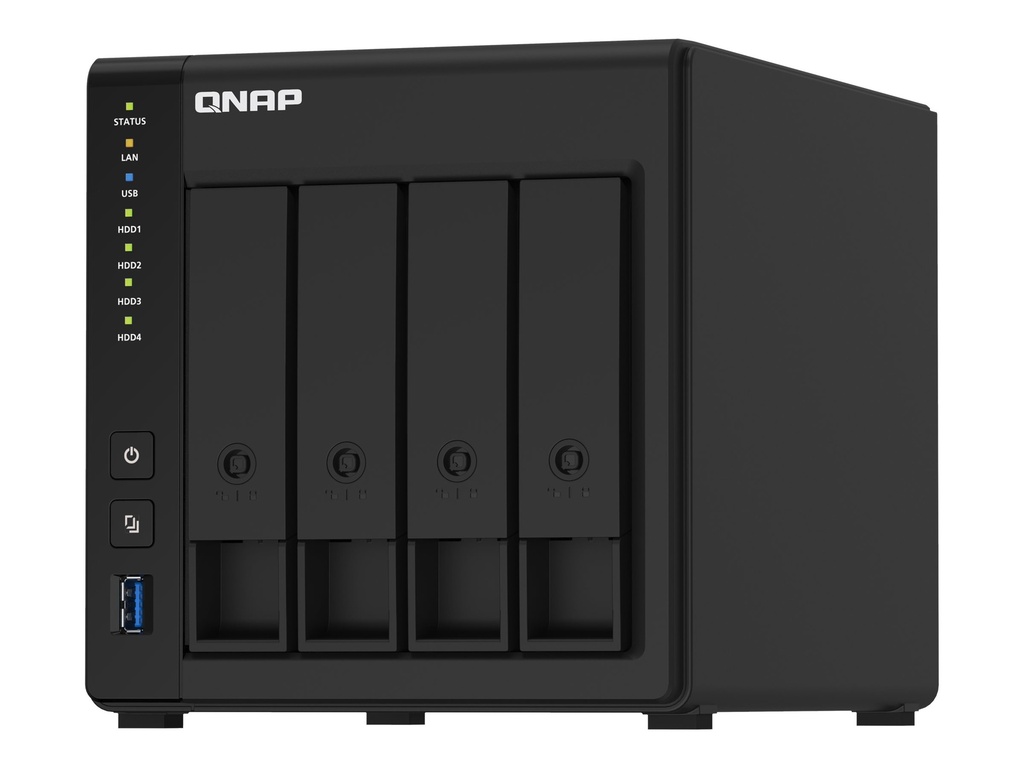 QNAP TS-451D2 - NAS-Server - 4 Schächte - SATA
