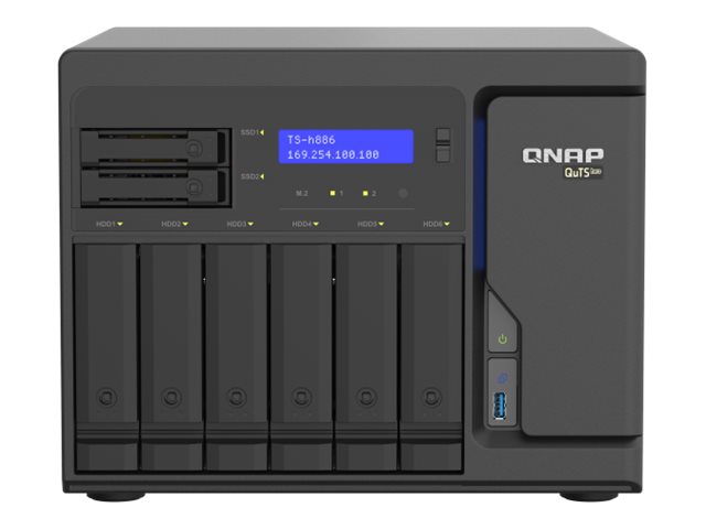 QNAP TS-h886 - NAS-Server - 8 Schächte - SATA