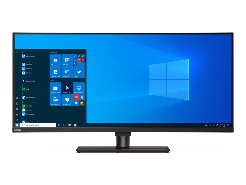Lenovo ThinkVision P40w-20 - LED-Monitor - gebogen - 101.6 cm (40")