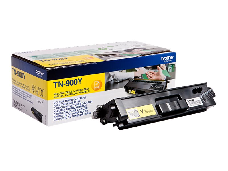 Brother TN900y - Gelb - original - Tonerpatrone