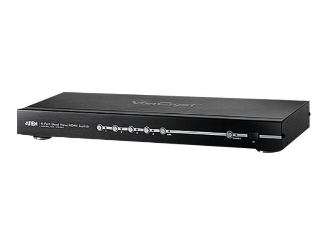 ATEN VanCryst VS482 4-Port Dual View HDMI Switch