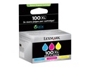 Lexmark Cartridge No. 100XL - 3er-Pack - Hohe Ergiebigkeit