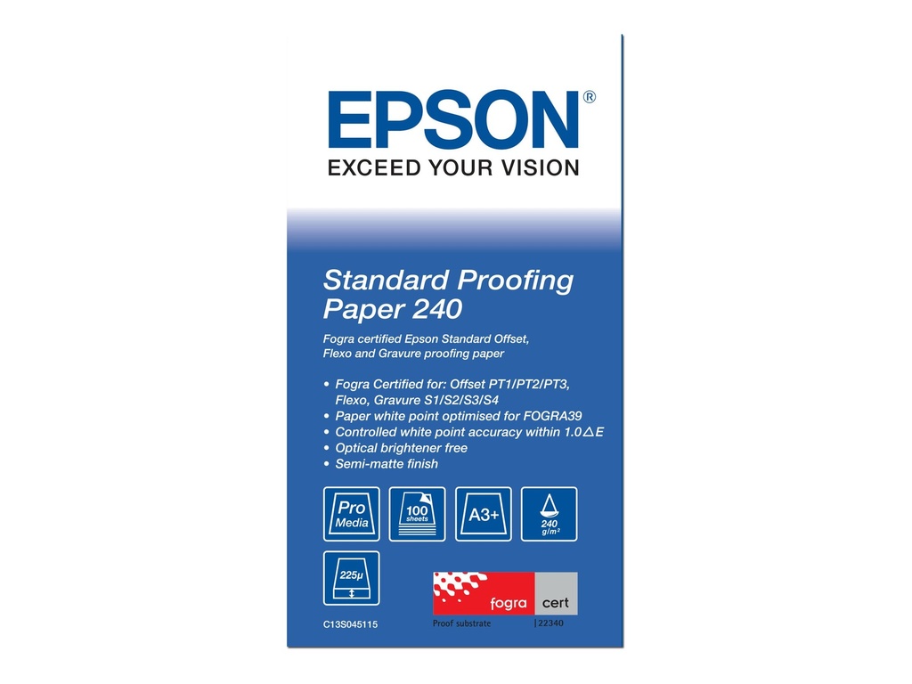 Epson Proofing Paper Standard - Seidenmatt - 9 mil