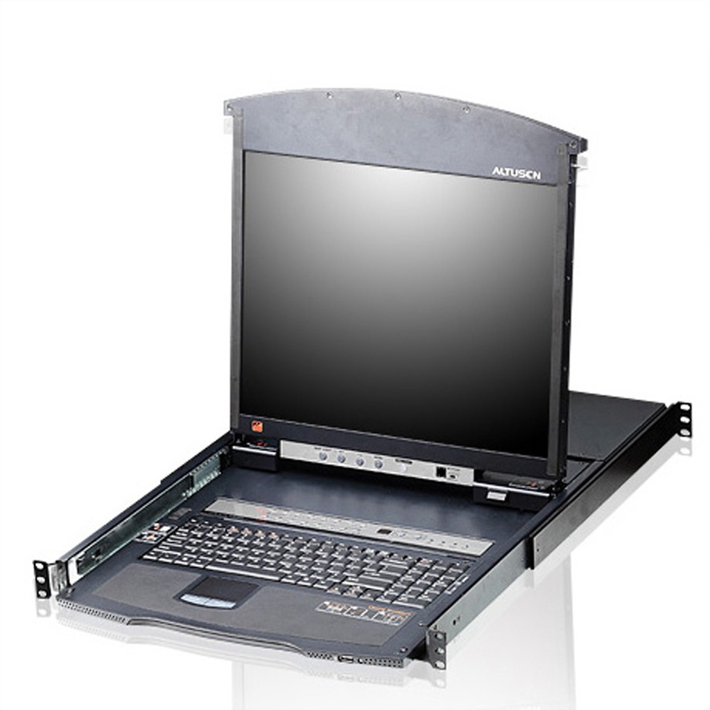 ATEN KL1508AN - 1600 x 1200 Pixel - Ethernet/LAN - Schwarz