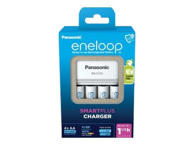 [BQ-CC55] Panasonic eneloop BQ-CC55 - Batterieladegerät - (für 4xAA/AAA)