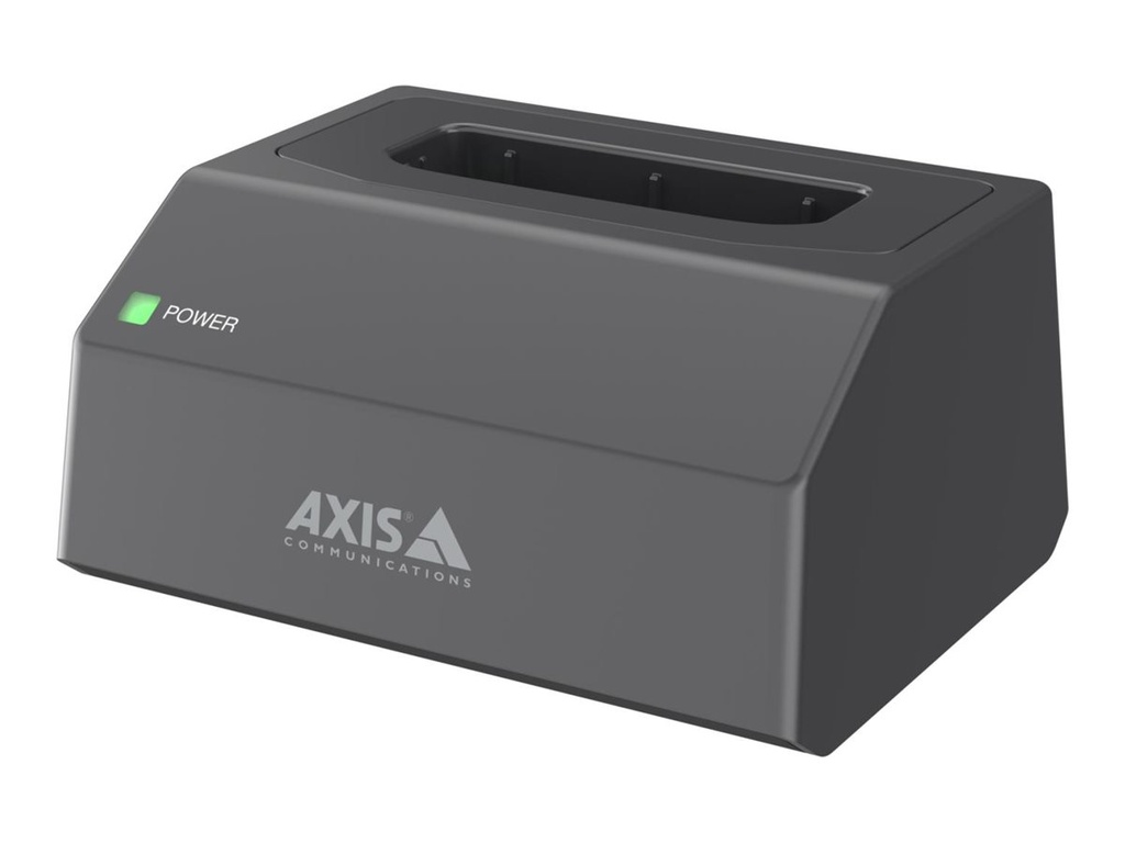Axis W702 - Station zum Laden und Synchronisieren - 9 Watt (Kameraanschluss für Körperkameras)