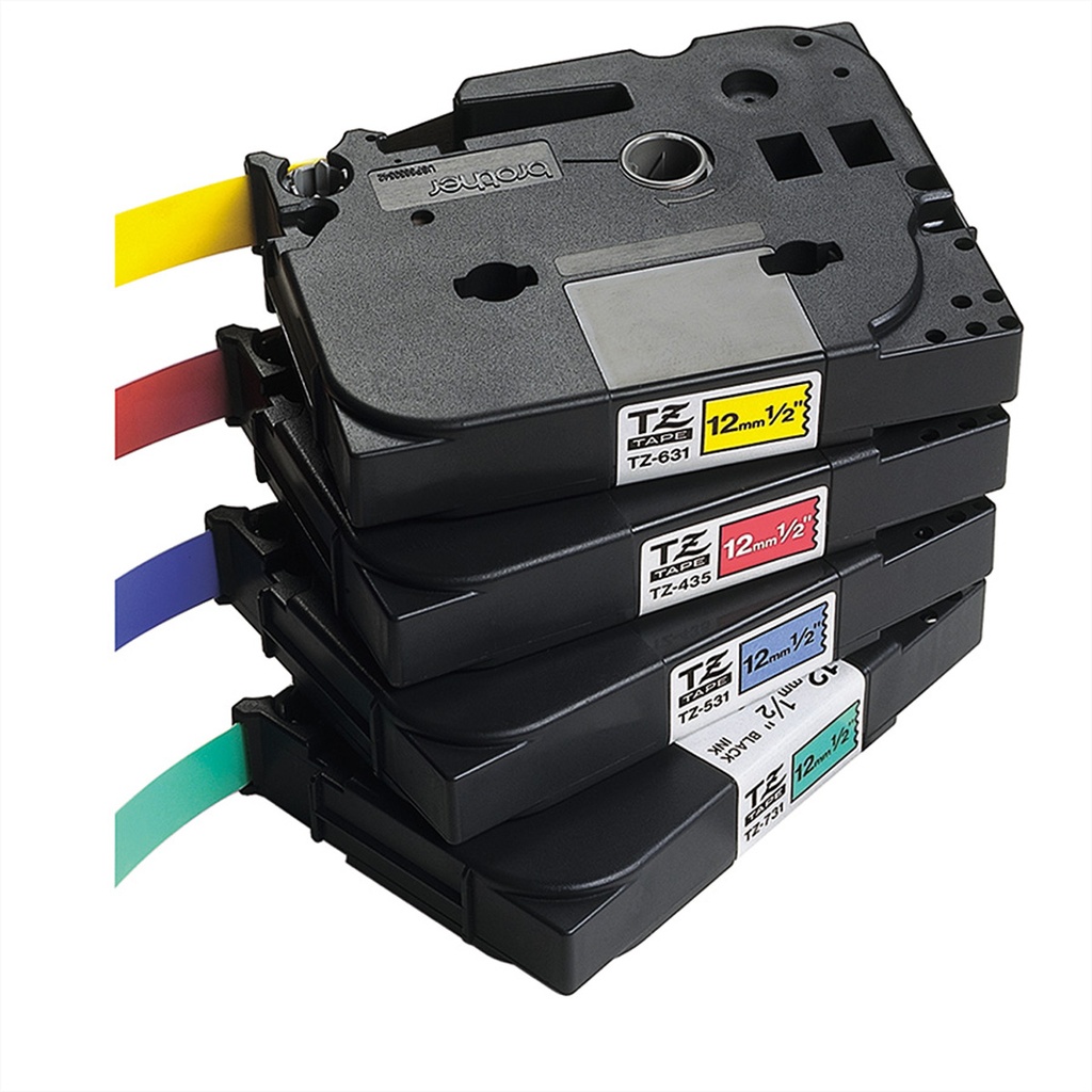 Brother Schriftband TZe-121 Tze121 schwarz auf transparent 1 St.