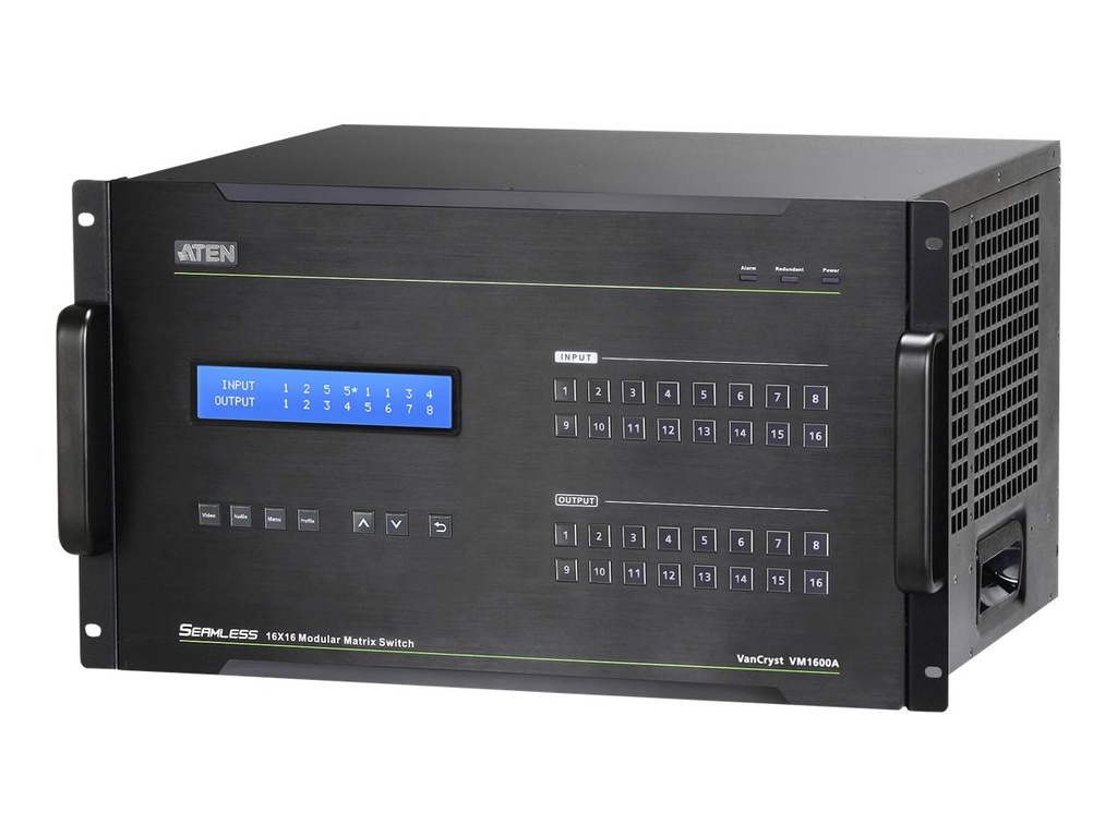 ATEN VM1600A - Video/Audio-Schalter - an Rack
