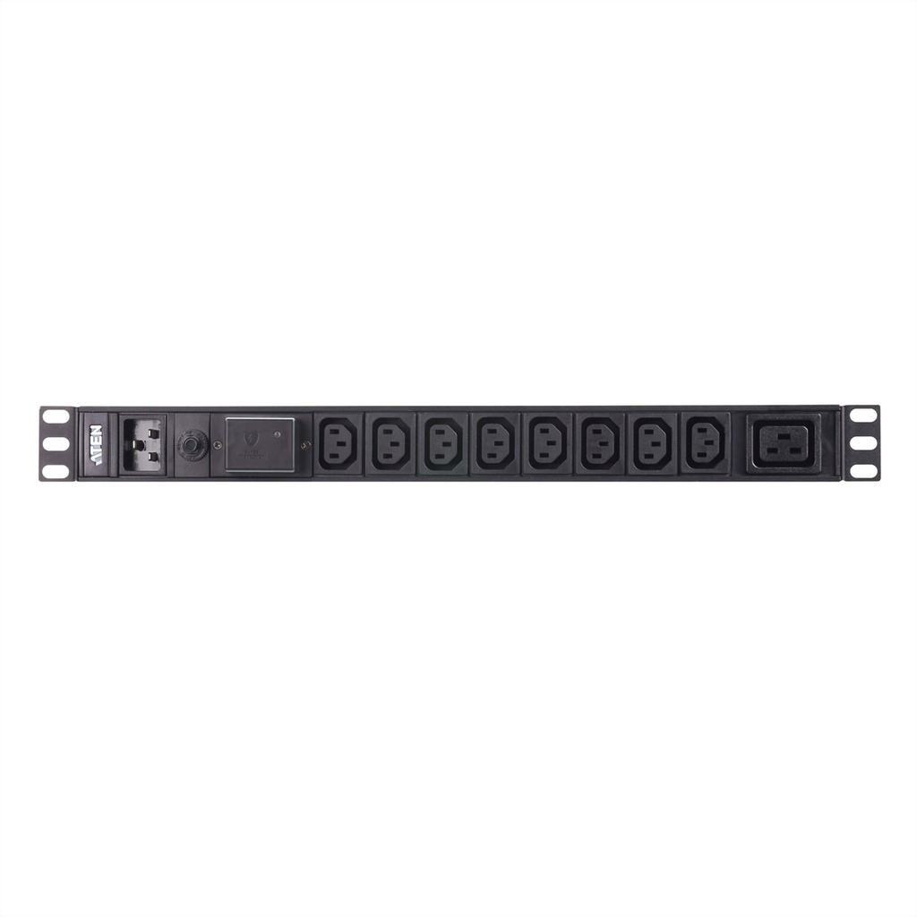 ATEN PE0209SG 1U 9 Port Basic PDU 8x C13 1x C19 16A - (Offline-) USV - Rack-Modul