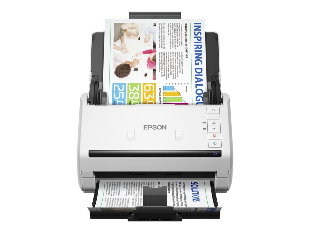 Epson WorkForce DS-770II - Dokumentenscanner - Duplex - 215.9 x 6096 mm - 600 dpi x 600 dpi - bis zu 45 Seiten/Min. (einfarbig)