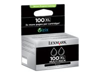 Lexmark Cartridge No. 100XL - 2er-Pack - Hohe Ergiebigkeit