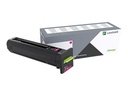 Lexmark Magenta - original - Tonerpatrone - für Lexmark CS827de