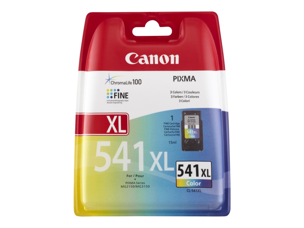 Canon CL-541XL - 15 ml - Farbe (Cyan, Magenta, Gelb)