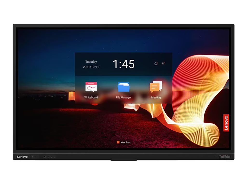 Lenovo ThinkVision T75 - 190 cm (75") Diagonalklasse LCD-Display mit LED-Hintergrundbeleuchtung - interaktiv - mit Touchscreen (Multitouch)