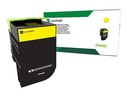 Lexmark 702Y - Gelb - original - Tonerpatrone LCCP, LRP