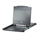 ATEN CL6708MW - 1920 x 1080 Pixel - Full HD - Rack-Einbau - 29,26 W - 1U - Schwarz