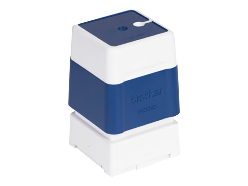 Brother 3030 - Stempel - vorgetränkt - Blau - Benutzerdefinierter Text - 30 x 30 mm (Packung mit 6)
