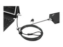 Lenovo Kensington NanoSaver MasterKey Twin Head Lock Cable Lock - Sicherheitskabelschloss - Schwarz