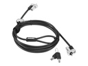 Lenovo Kensington NanoSaver Twin Head - Sicherheitskabelschloss - Schwarz