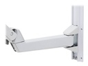 Ergotron Sit-Stand Combo Extender - Montagekomponente (Verlängerungsarm, Wandschienenhalterung, Armabdeckung)
