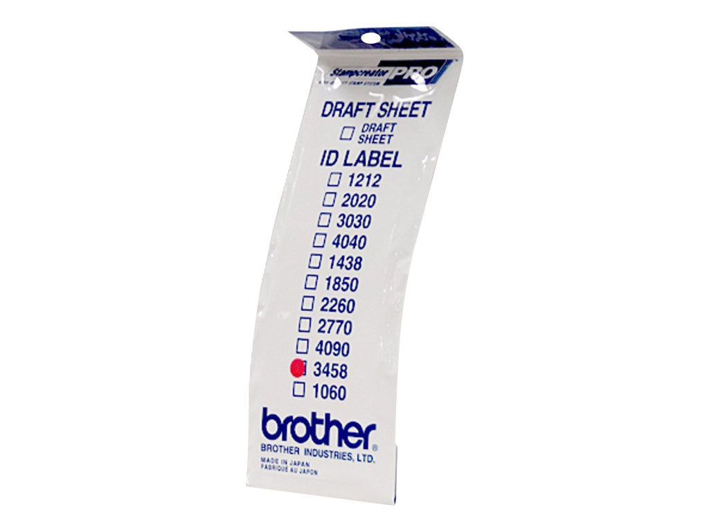 Brother ID3458 - 34 x 58 mm 12 Etikett(en) Stempeletiketten