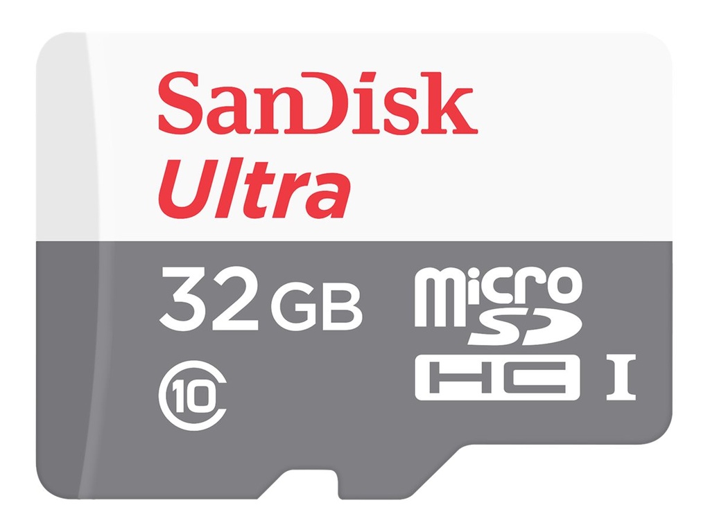 SanDisk Ultra - Flash-Speicherkarte (microSDHC/SD-Adapter inbegriffen)