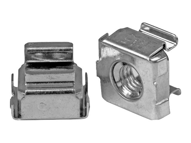 StarTech.com Startech M5 Käfigmuttern - 100er Pack - M5 Muttern für Server Racks und Serverschränke - Käfigmuttern (Packung mit 100)