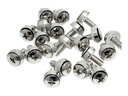 StarTech.com M6 x 12mm - Mounting Screws for Server Racks - 100 Pack