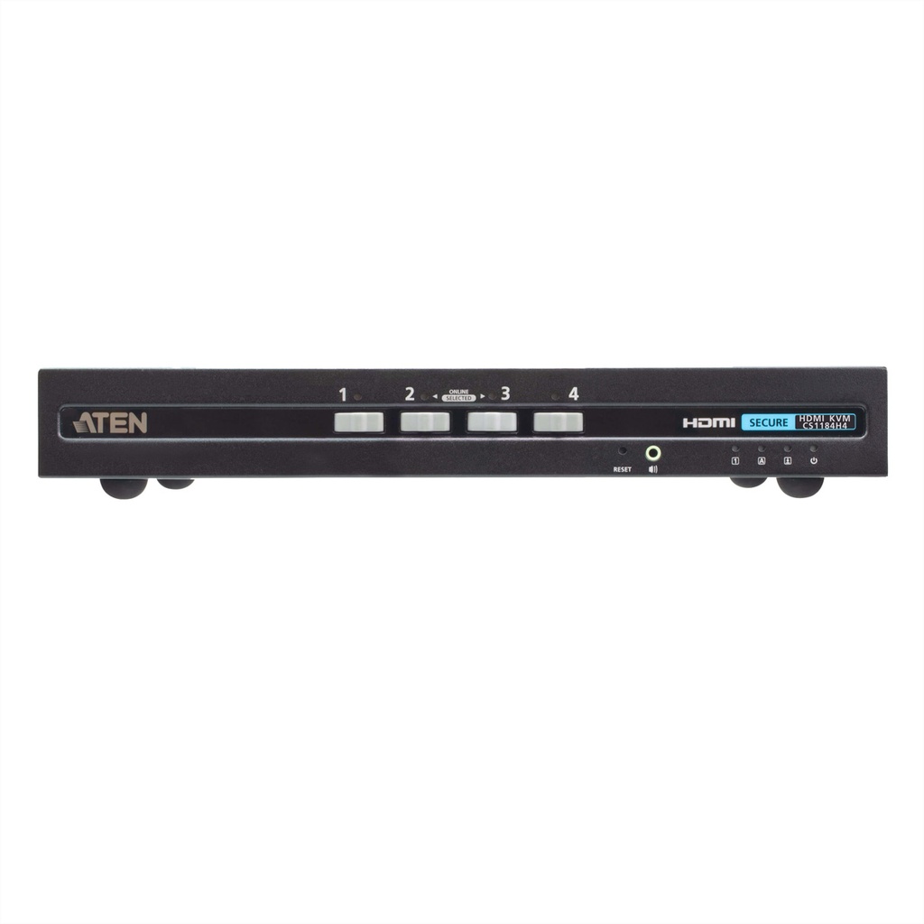 ATEN CS1184H4 4K HDMI Secure KVM PSD PP V4.0 - KVM-Umschalter - 4-Port