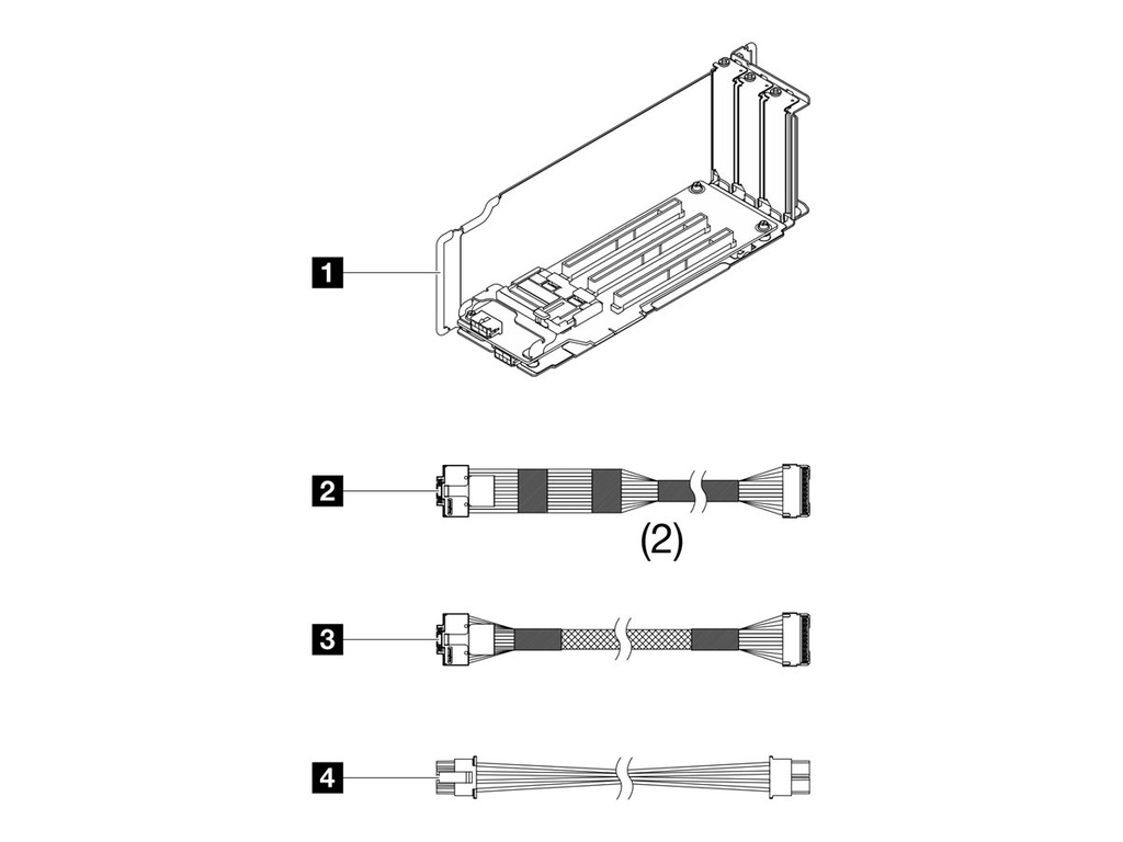 Lenovo Server-Riser-Kit