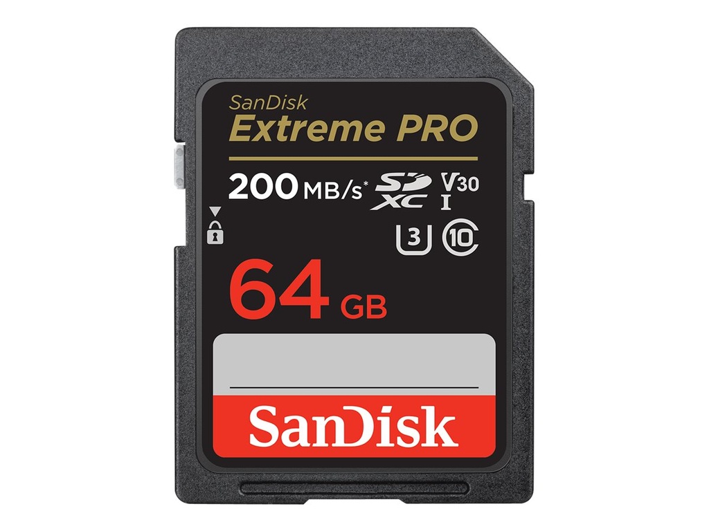SanDisk Extreme Pro - Flash-Speicherkarte - 64