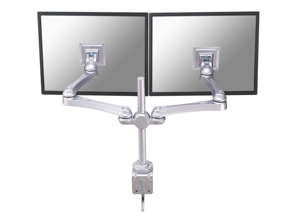 Neomounts FPMA-D930D - Befestigungskit - Voll beweglich - für 2 LCD-Displays - Silber - Bildschirmgröße: 25.4-76.2 cm (10"-30")