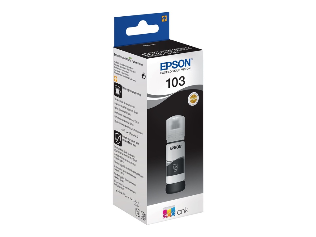 Epson EcoTank schwarz T 103 - Original - Tintenpatrone