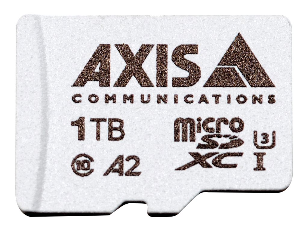 Axis Surveillance - Flash-Speicherkarte (microSDXC-an-SD-Adapter inbegriffen)