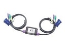 ATEN CS-62A - KVM-/Audio-Switch - 2 x KVM/Audio