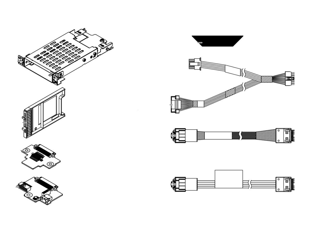 Lenovo ThinkSystem SR635 V3 Rear 2x7mm