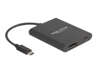 Delock Videoadapter - DisplayPort (Alt-Modus) - 13 cm - Unterstützung für 8K30Hz (7680 x 4320)