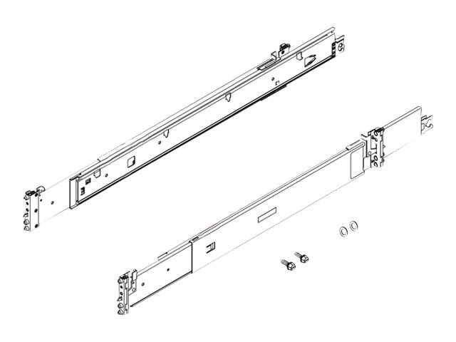 Lenovo Werkzeugloses Schienenkit - für ThinkSystem SR670 V2 7Z22