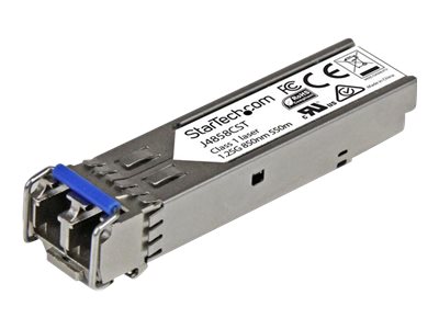 StarTech.com Startech Gigabit LWL SFP Transceiver Modul - HP J4858C kompatibel - MM LC mit DDM - 550m - 1000Base-SX - SFP (Mini-GBIC)-