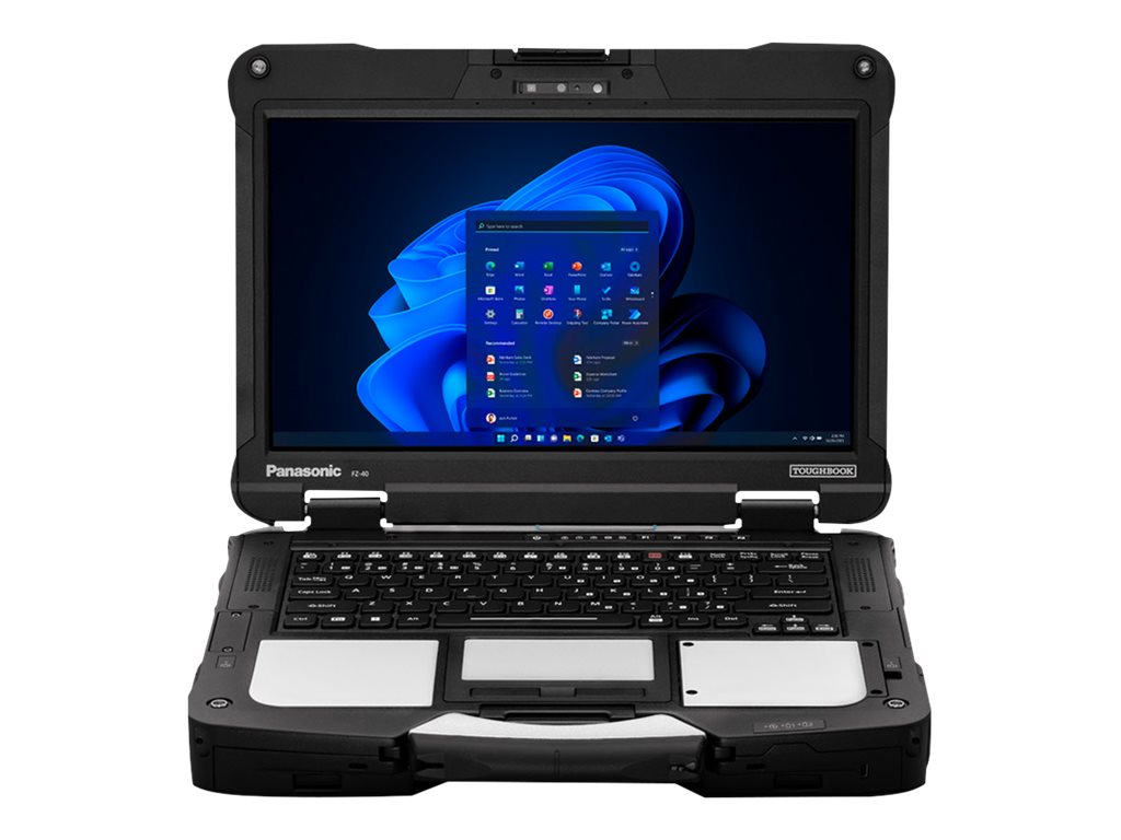 Panasonic Toughbook 40 - Robust - Intel Core i5 1145G7 - vPro - Win 11 Pro - Intel Iris Xe Grafikkarte - 16 GB RAM - 512 GB SSD TCG Opal Encryption, NVMe - 35.6 cm (14")