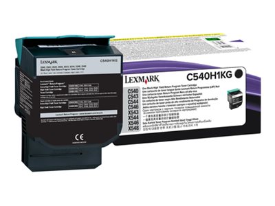 Lexmark Hohe Ergiebigkeit - Schwarz - original