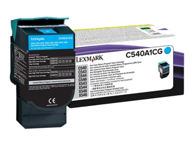 Lexmark Cyan - original - Tonerpatrone LCCP, LRP