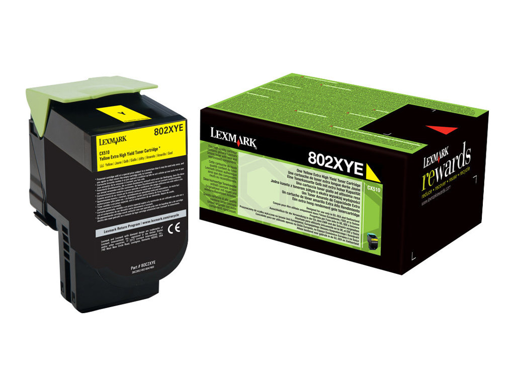 Lexmark Gelb - original - Tonerpatrone - für