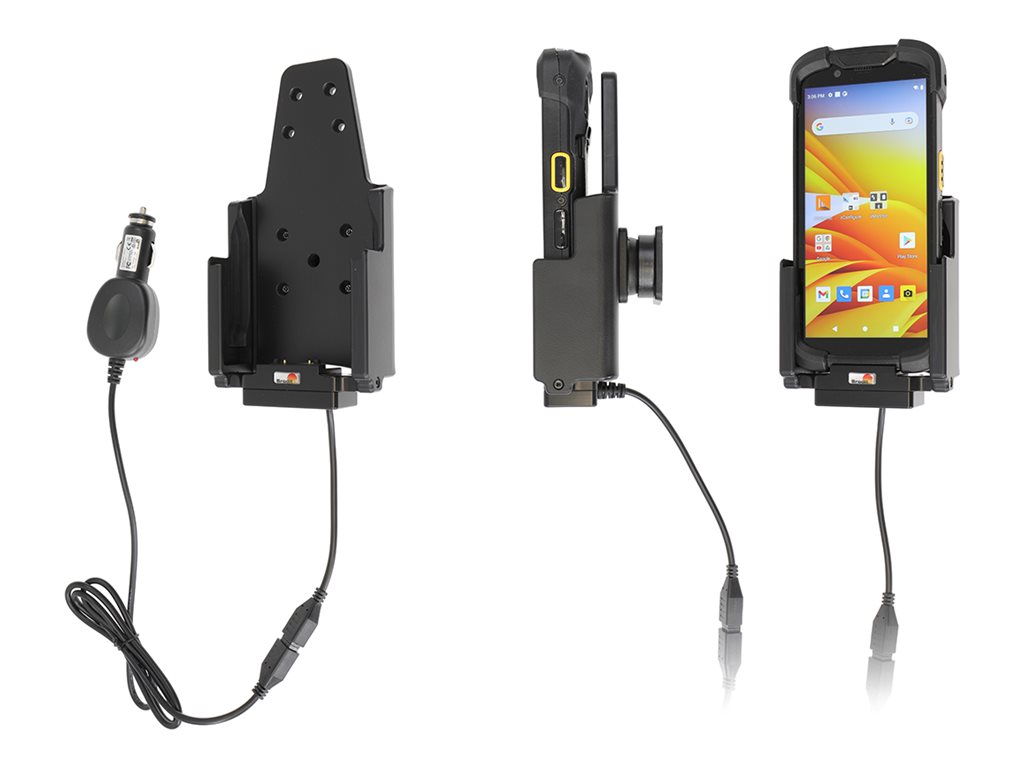 Brodit Active holder with cig-plug - Handgeräte-Ladeschale