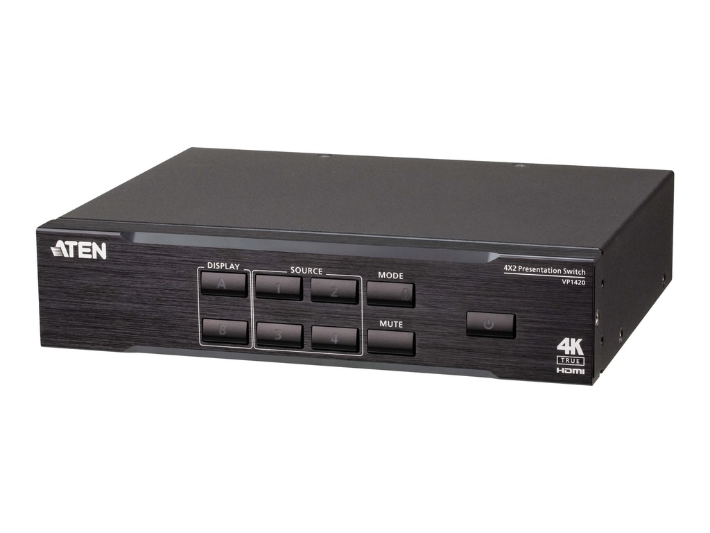 ATEN VP1420 4 x 2 True 4K Presentation Matrix Switch