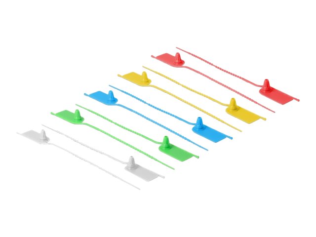 Delock Kabelbinder - 20.5 cm - diverse Farben (Packung mit 10)