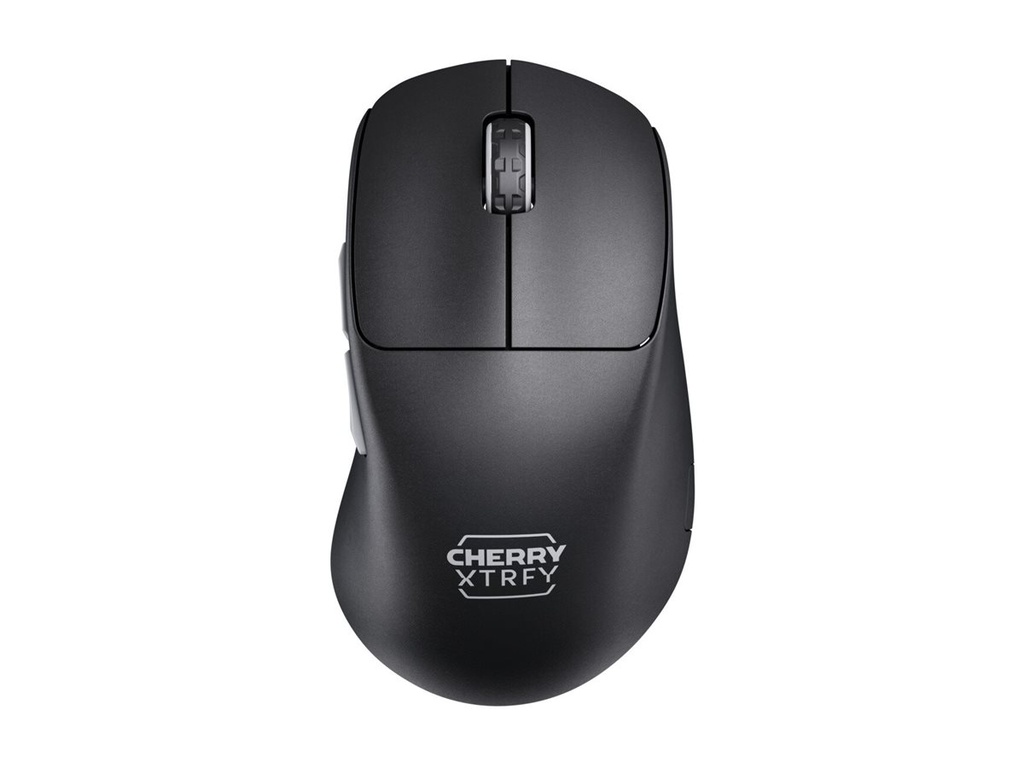 Cherry Xtrfy M64 Pro - Maus - ergonomisch - optisch - 5 Tasten - kabellos - 2.4 GHz - kabelloser Empfänger (USB)
